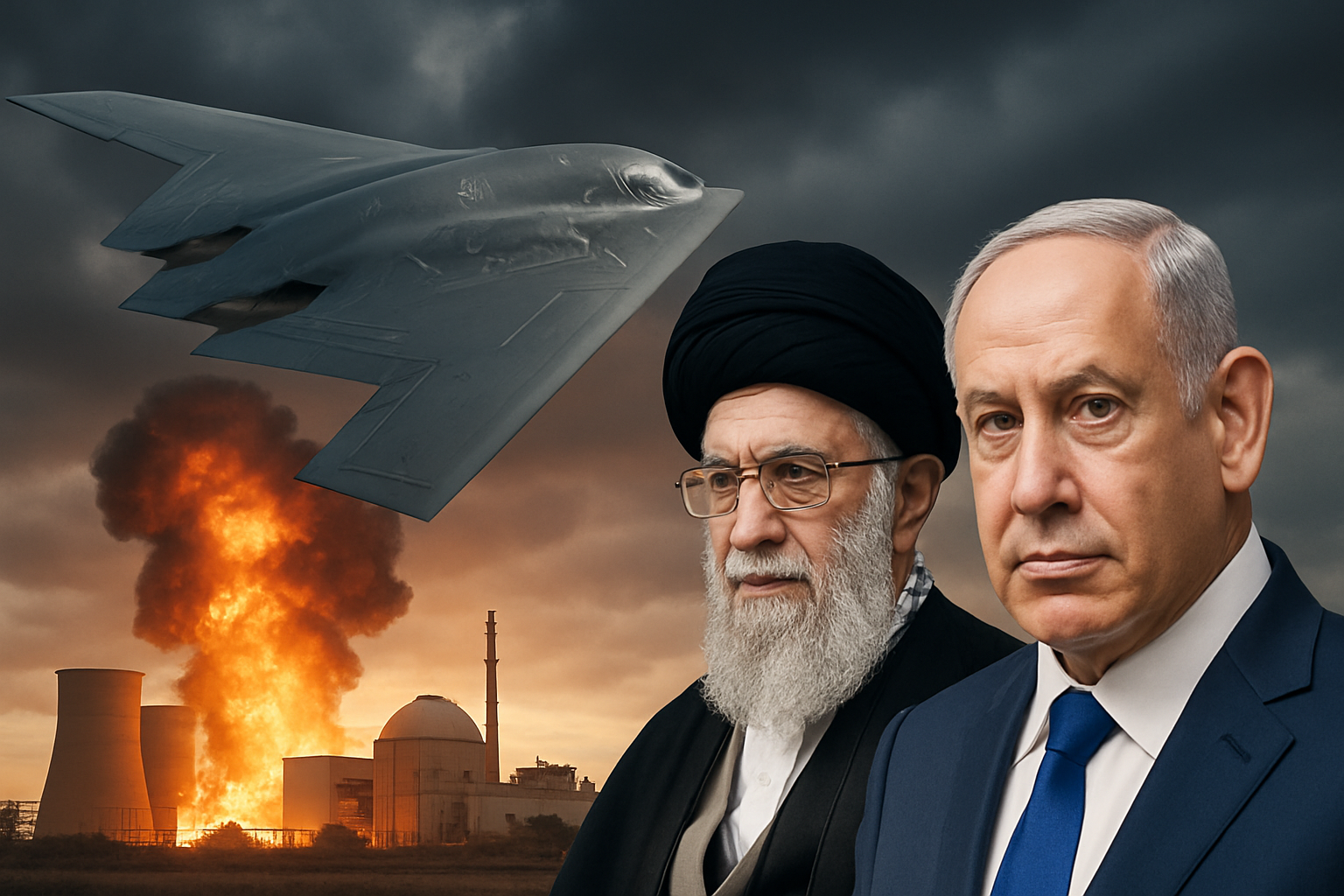 US B-2 Bombers Strike Iran