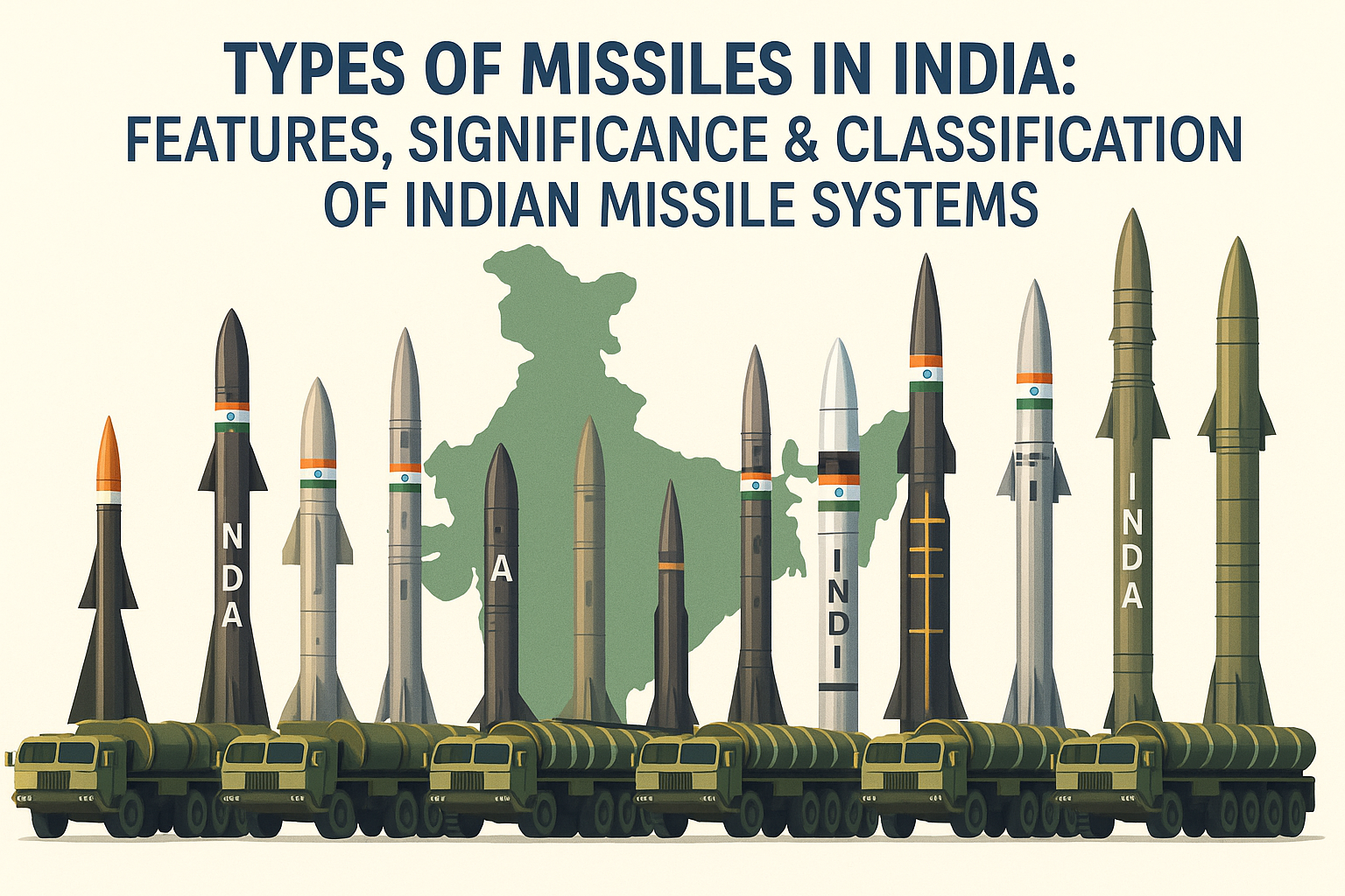 Types of Missiles in India: Features, Significance & Classification of Indian Missile Systems 2025