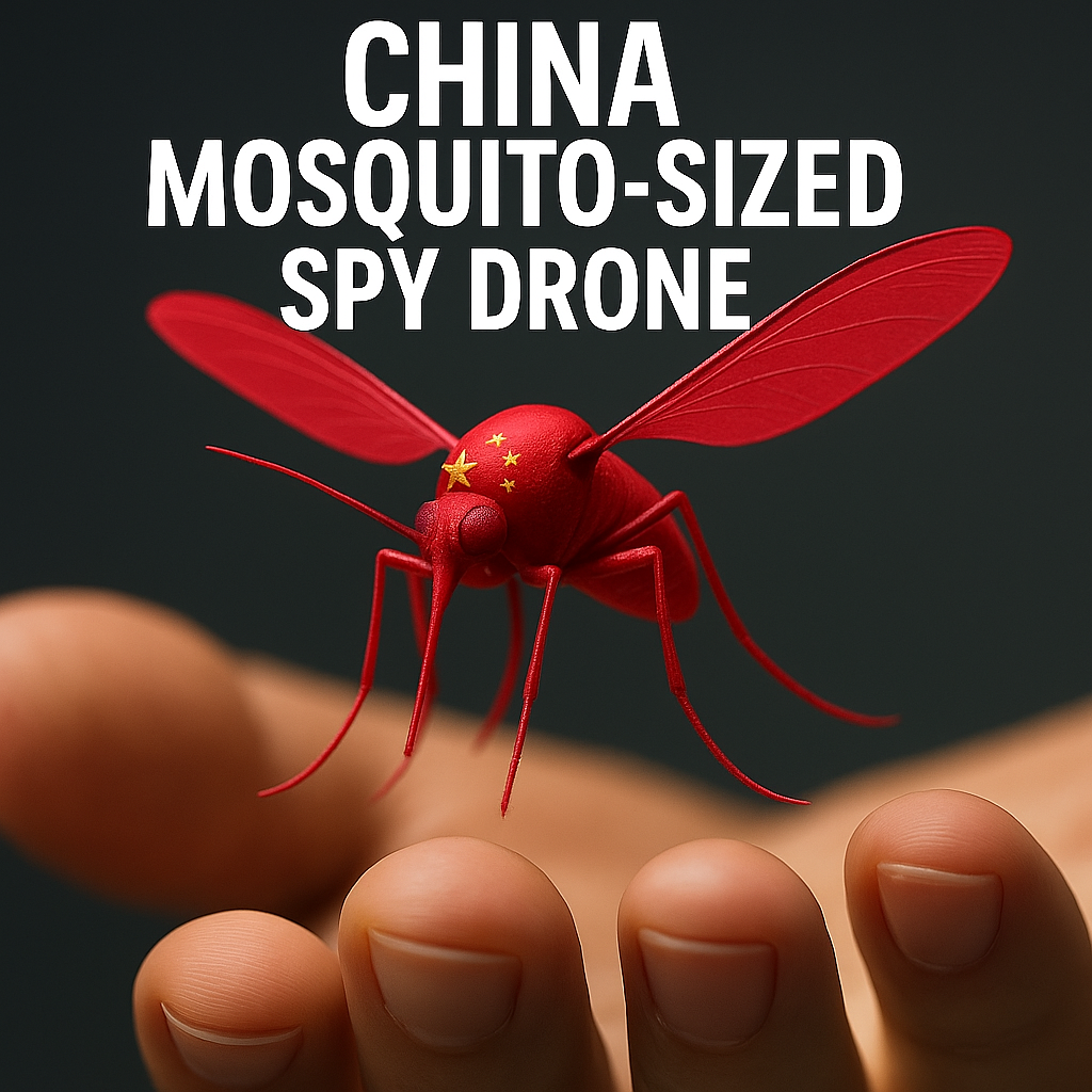 China`s Mosquito Spy Drone: What It Means for India’s Security