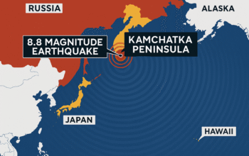 Russian earthquake