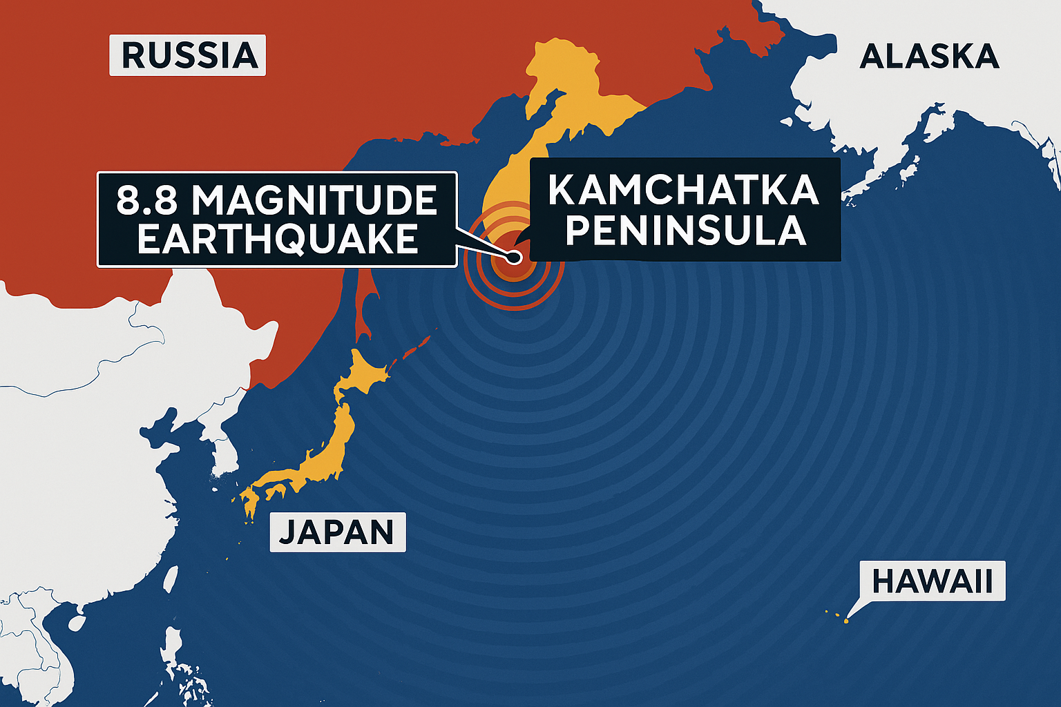 Russian earthquake