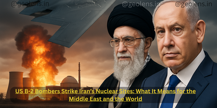 US B-2 bombers strike Iran