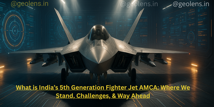 5th generation stealth fighter jet in a high-tech cyberpunk military hangar with glowing digital HUDs and advanced weapons