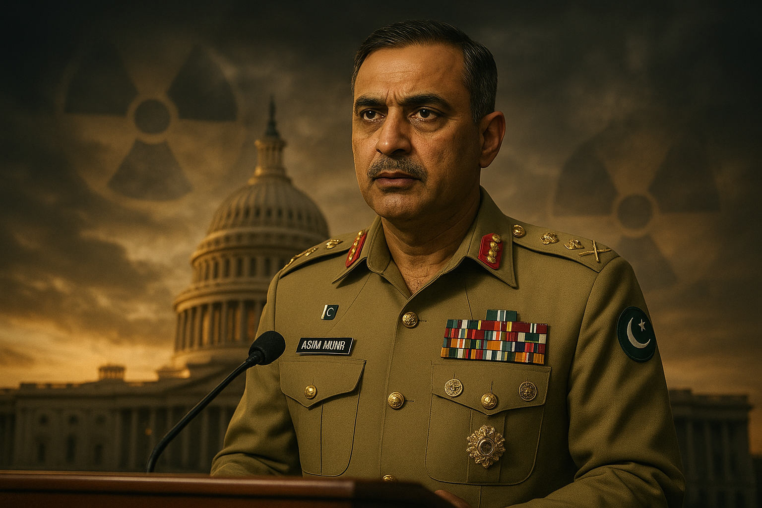 Asim Munir nuclear threat to India