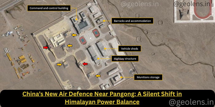China’s New Air Defence Near Pangong