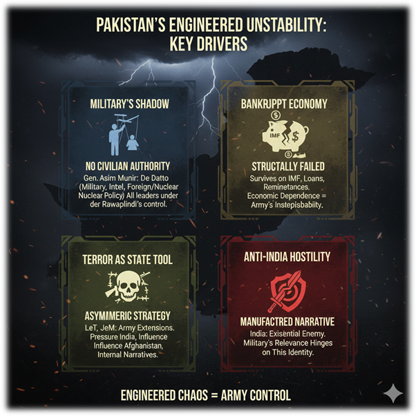 India Is Surrounded by Unstable Neighbours