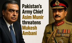 Asim Munir threatens Mukesh Ambani