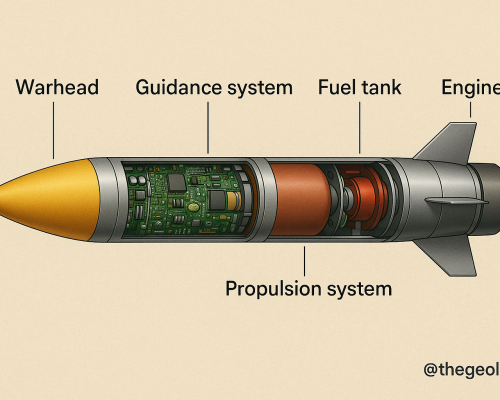 Important parts of missile
